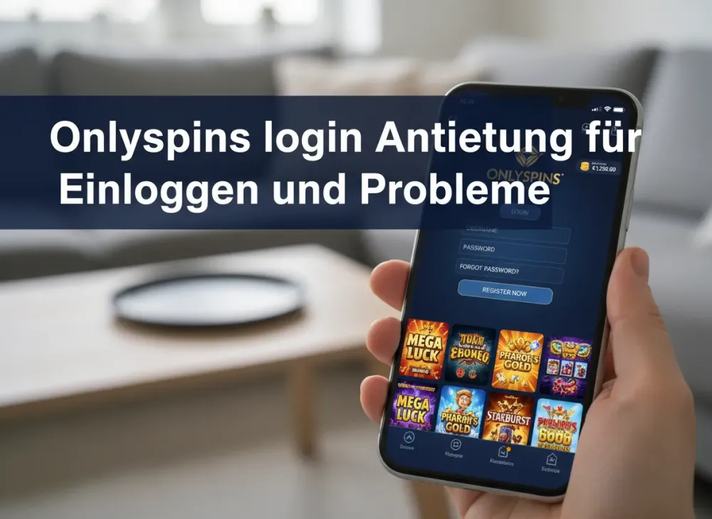 anmelden OnlySpins