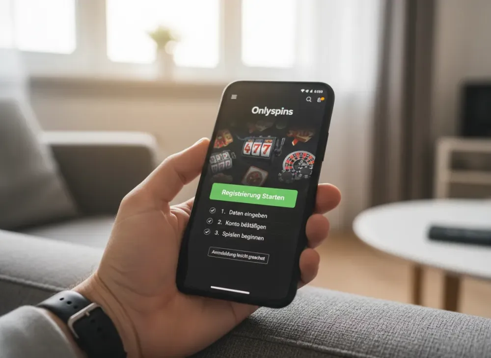registrieren OnlySpins